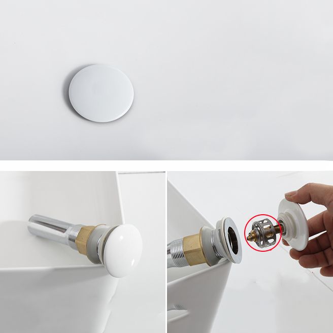 BowLift | Modern Sink Ceramic Solid Color Round Sink