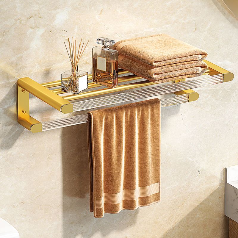 BowLift | Modern 7-piece Bathroom Accessory Set Metal Bathroom Set in Gold