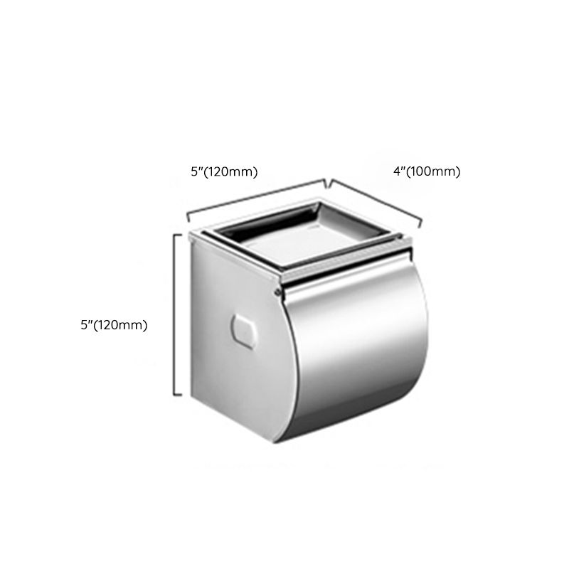 BowLift | Modern Stainless Steel Bathroom Shelf Paper Holder Bathroom Accessory Set