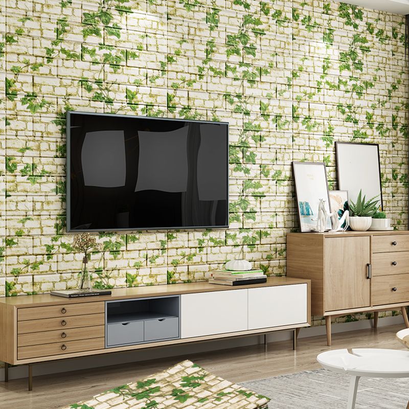 BowLift | Industrial Wall Panel 3D Brick Wall Panels Waterproof Stickers Wall Tiles Set of 10