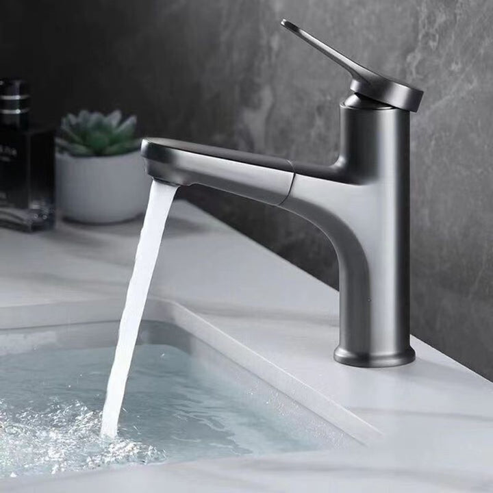 BowLift | Basic Faucet Brass Faucet Silver Centerset Faucet
