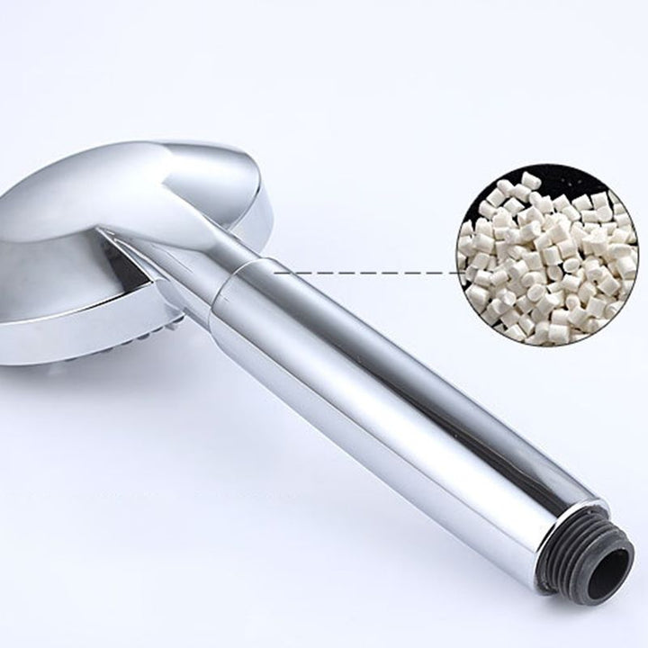 BowLift | Silver Hand Shower 3 Spray Stainless Steel Wall Mount Shower Head