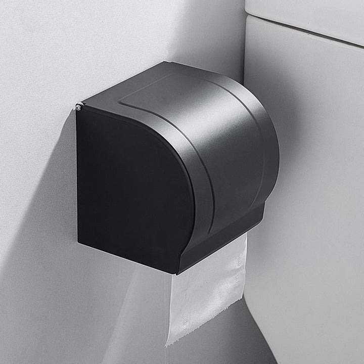 BowLift | Modern Bathroom Hardware Set Matte Black Metal Bathroom Accessory Set Rust-Free