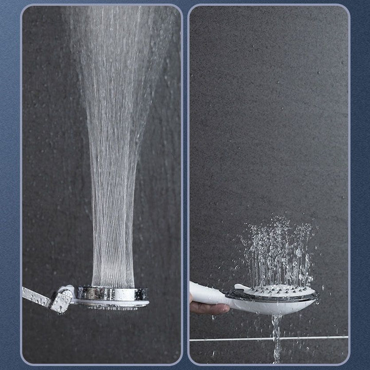 BowLift | Standard Constant Temperature Shower Head Round Metal Adjustable Spray Pattern Shower Head