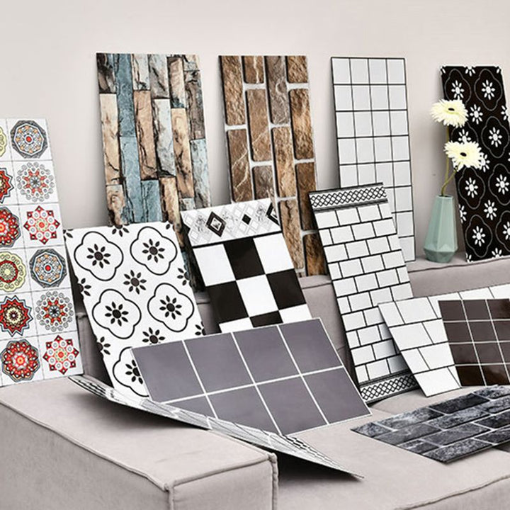 BowLift | Single Tile Remove and Stick Back Wall Contemporary Kitchen Paper