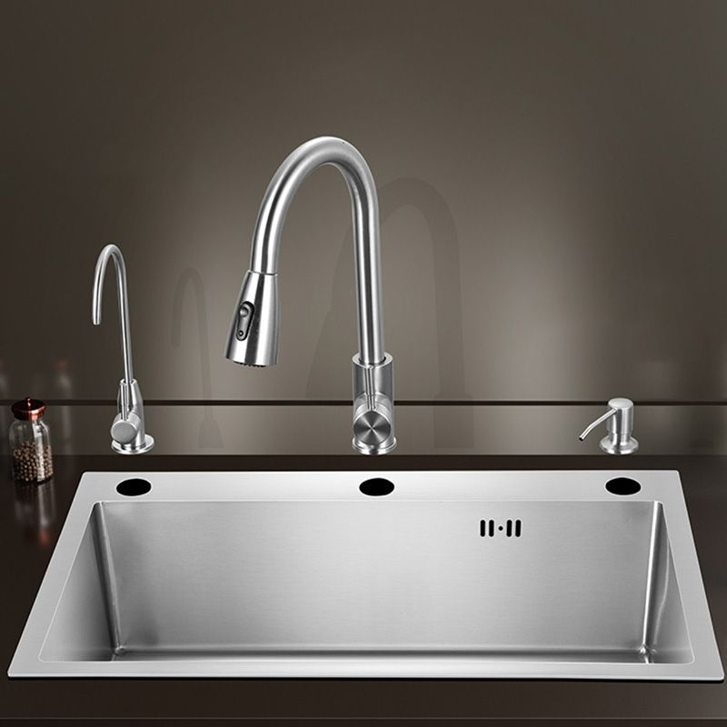 BowLift | Contemporary Style Kitchen Sink Stainless Steel Colorfast Built-in Sink