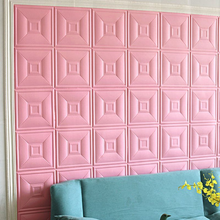 BowLift | Glam peel and stick wall covering made of foam with 3D embossed panel
