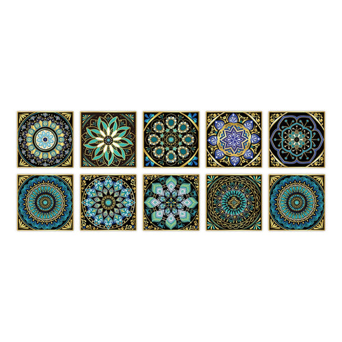 BowLift | PVC Peel & Stick Mosaic Tile Square Mosaic Tiles Wallpaper with Waterproof