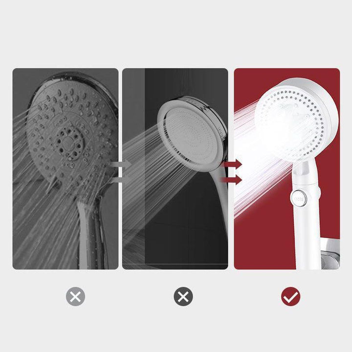 BowLift | Contemporary Shower Head Combination Hand Shower Plastic Wall Mounted Shower Combination