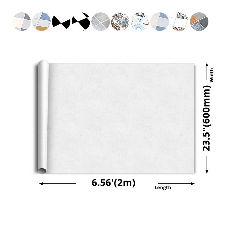 BowLift | Modern Vinyl Floor Planks Grid Pattern Peel and Stick Vinyl Plank Flooring