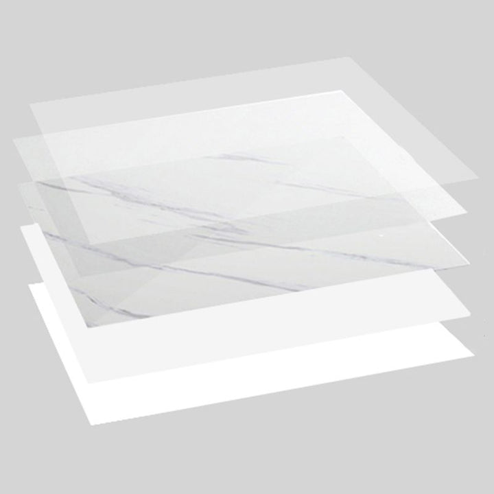 BowLift | Modern Peel & Stick Field Tiles Plastic Rectangular Grid 5-Pack Wallpaper for the Kitchen