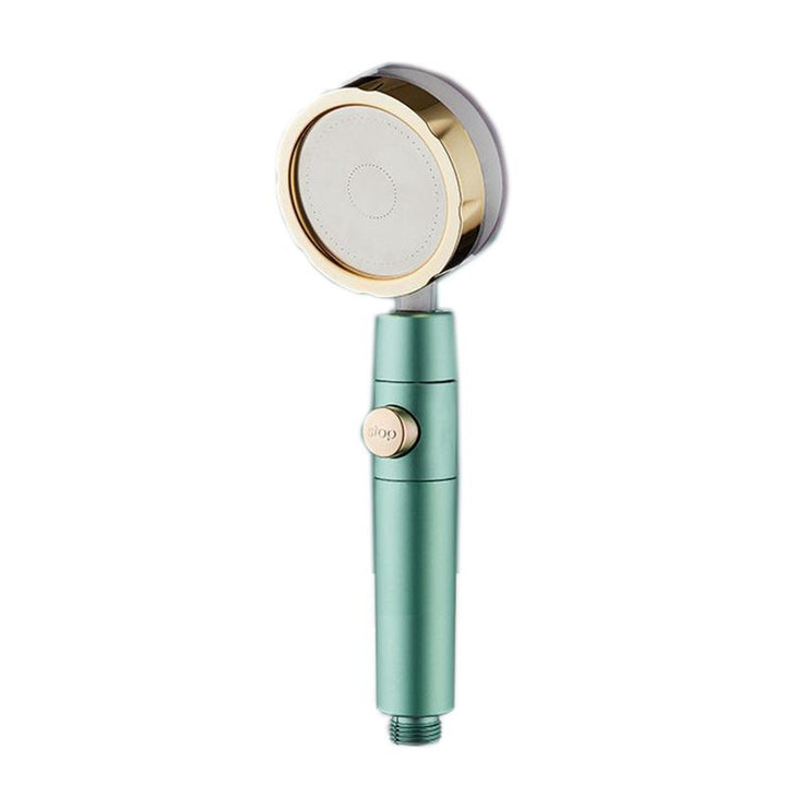 BowLift | Modern Shower Head for the Bathroom 2-Jet Massage Rain Shower Round Wall Mounted Shower Head