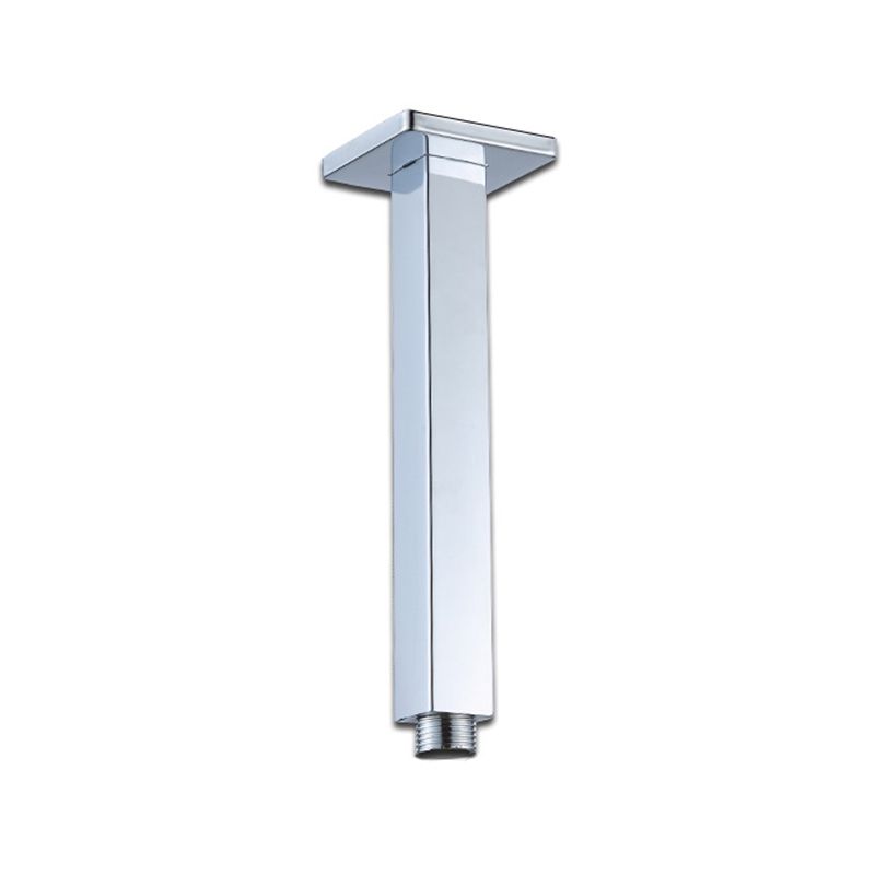 BowLift | Black Square Fixed Shower Head Modern Style Wall Mounted Shower Head