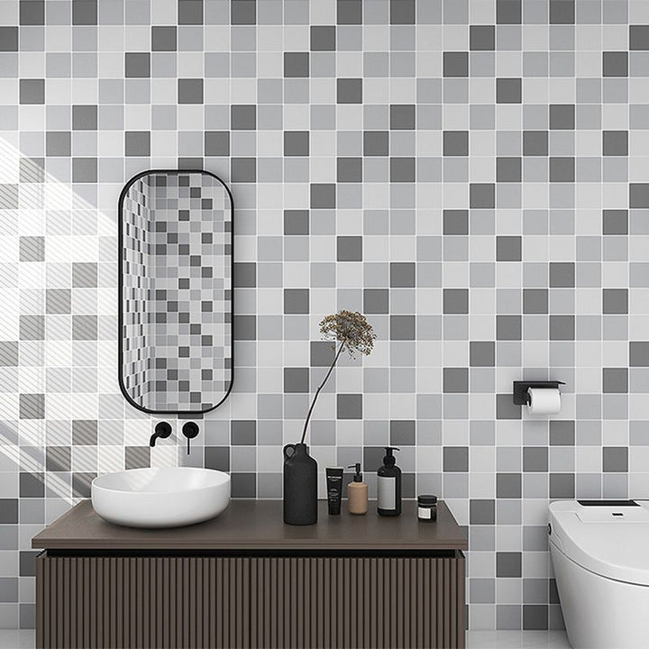 BowLift | Modern Splash Protection Wallpaper Peel and Stick Mosaic Tile for Bathroom