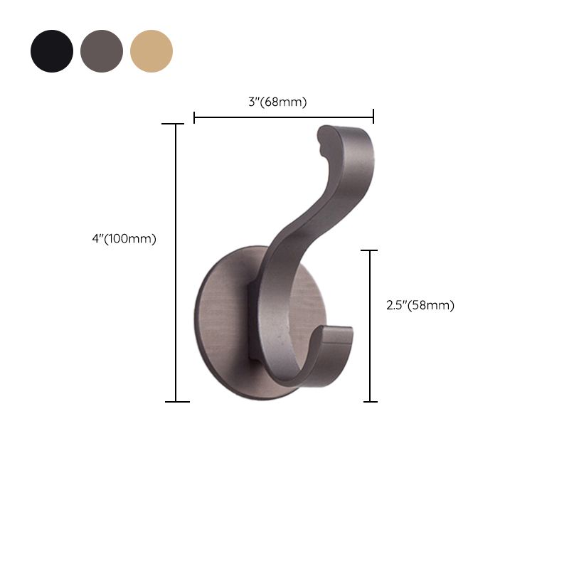 BowLift | Minimalist Bathroom Accessories individually or in a set Matte Black Bathroom Hardware