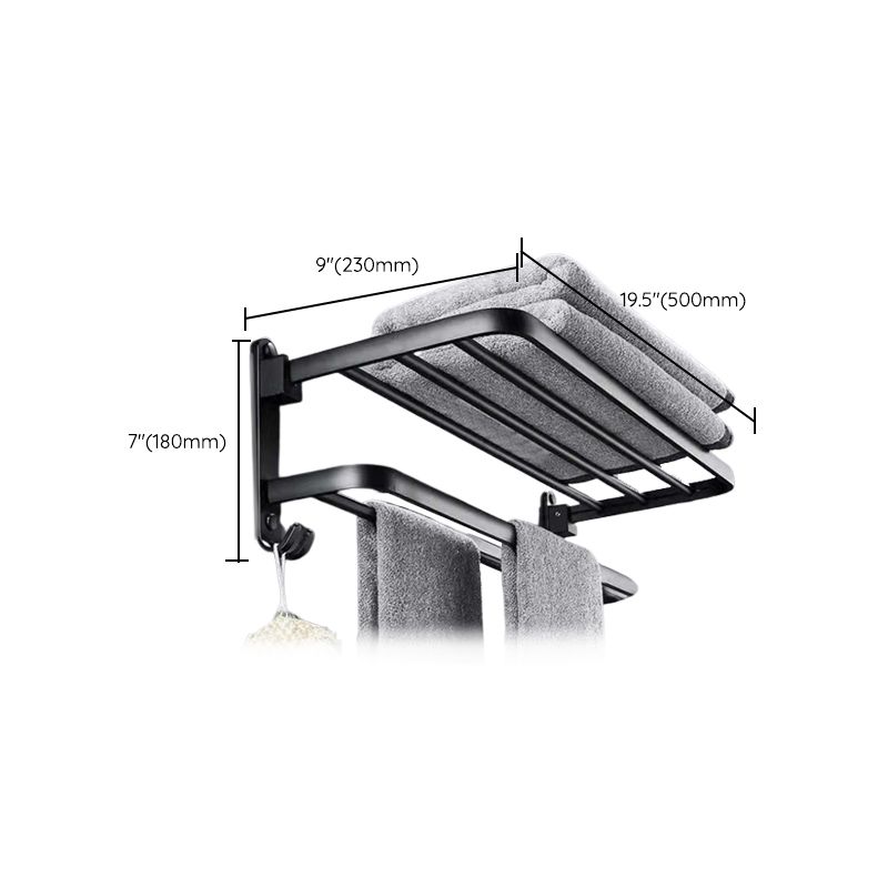 BowLift | Modern Bathroom Accessory Set Black Soap Dish Bath Shelf Bathroom Set