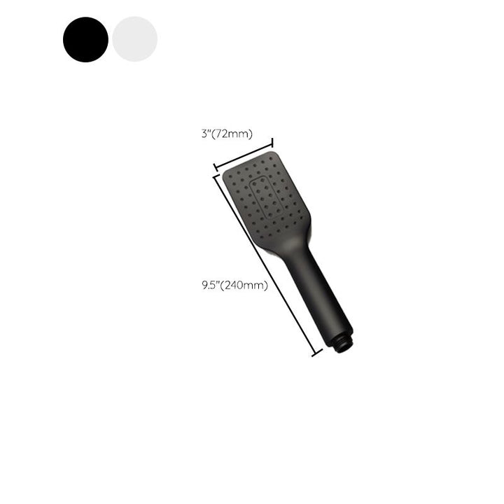 BowLift | Rectangular Large Shower Head Standard Spray Pattern Shower Head