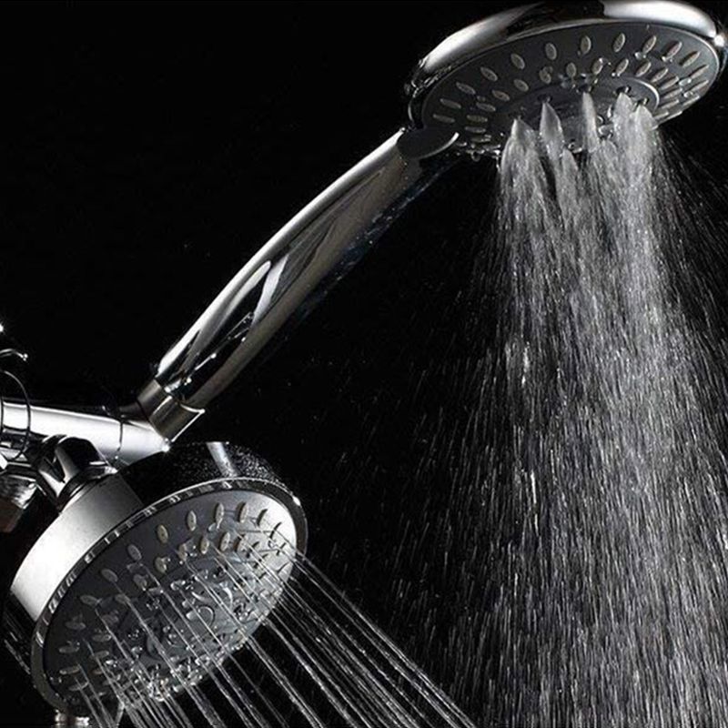 BowLift | Modern Style Shower Heads Dual Wall Mounted Round Metal Dual Shower