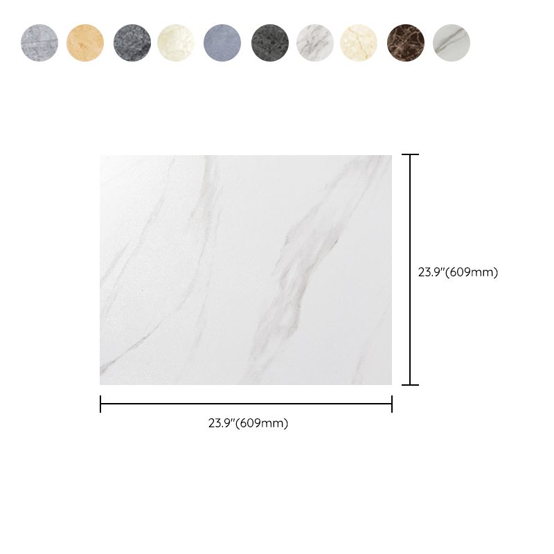 BowLift | Square Peel & Stick Vinyl Flooring Stone Design PVC Flooring for the Living Room