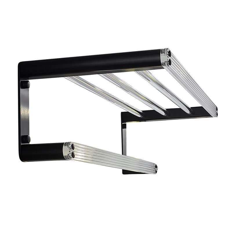 BowLift | Modern bathroom accessory set bath shelf/towel holder & bathrobe hooks included