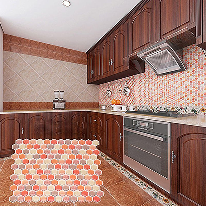 BowLift | Colorful Mosaic Peel & Stick Tile Waterproof for Back Wall