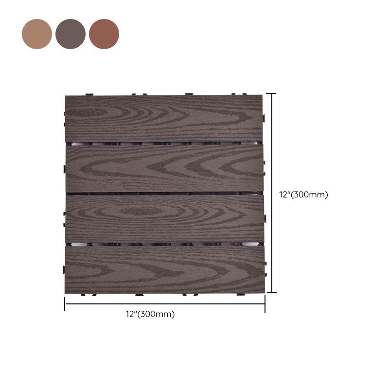 BowLift | Modern plastic wood laminate deck outdoors, mold-resistant laminate