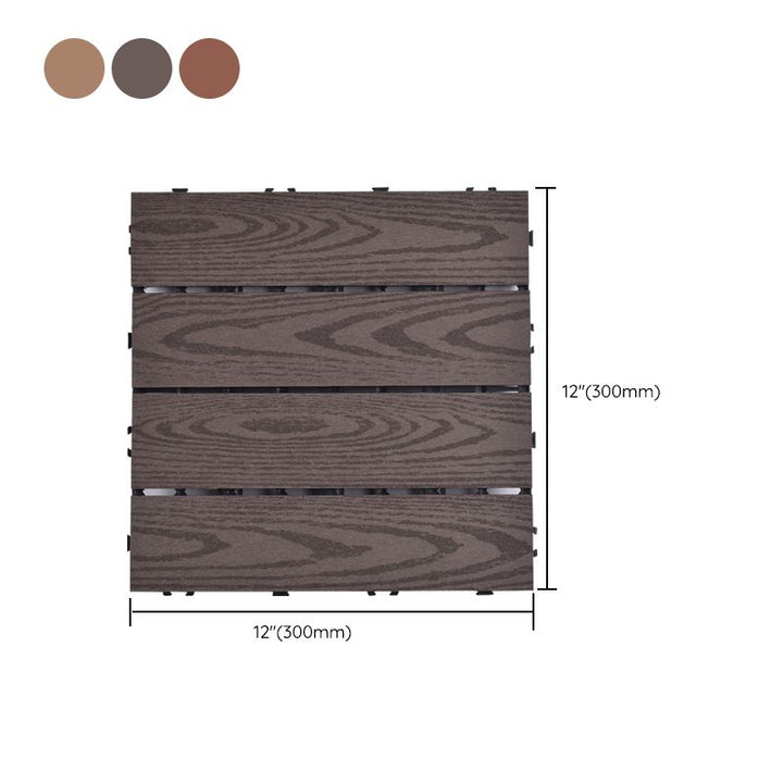 BowLift | Modern plastic wood laminate deck outdoors, mold-resistant laminate