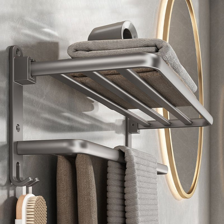 BowLift | Modern Bathroom Accessory Hardware Set Gray Bathroom Accessories
