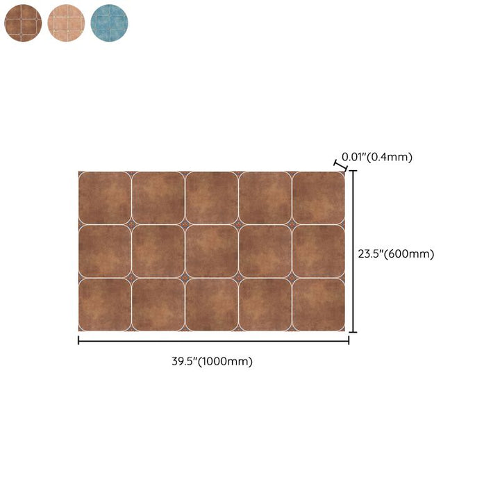 BowLift | Peel and Stick PVC Floor Covering Matte Vinyl Flooring with Square Edge