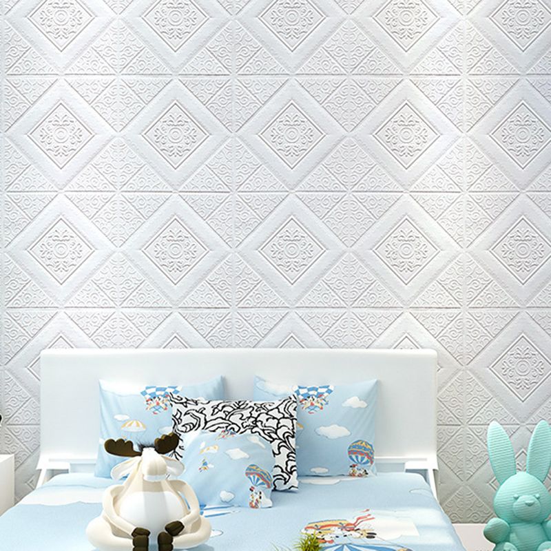 BowLift | 3D embossed interior wall covering Self-adhesive geometric texture wall covering