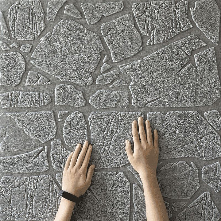 BowLift | Modern Pearl Wainscoting PVC Wall Access Panel Peel and Stick Wall Tile for Bedroom