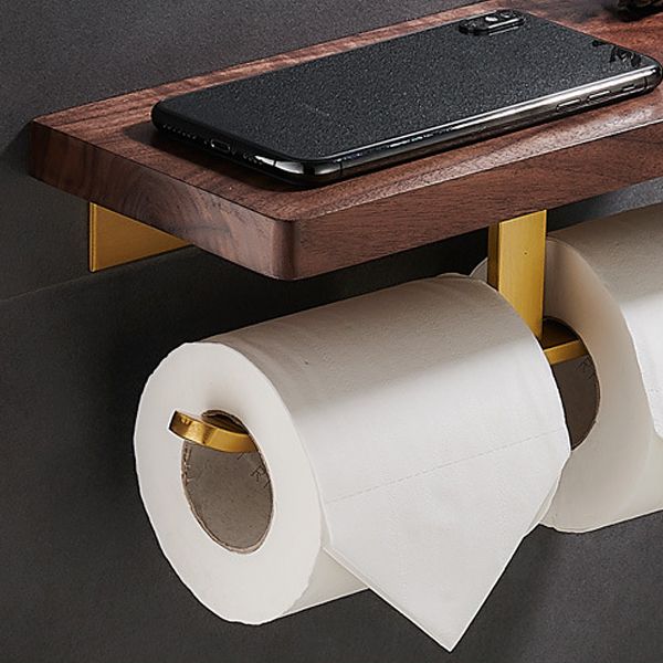 BowLift | Traditional Bathroom Accessories Set Bathroom Shelf Paper Holder Gold Bathroom Set