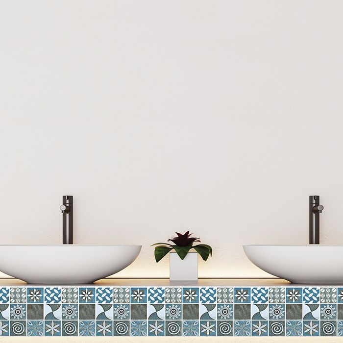 BowLift | Modern Back Wall Tile Smooth Self-Adhesive Wall Tile for the Bathroom