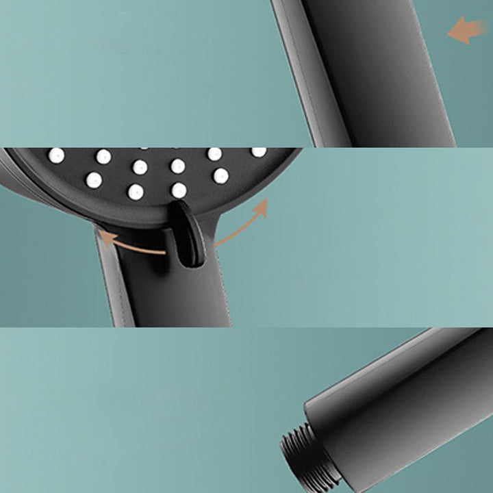 BowLift | Modern Handheld Showerhead Adjustable Water Flow 5 Settings Wall Mounted Showerhead