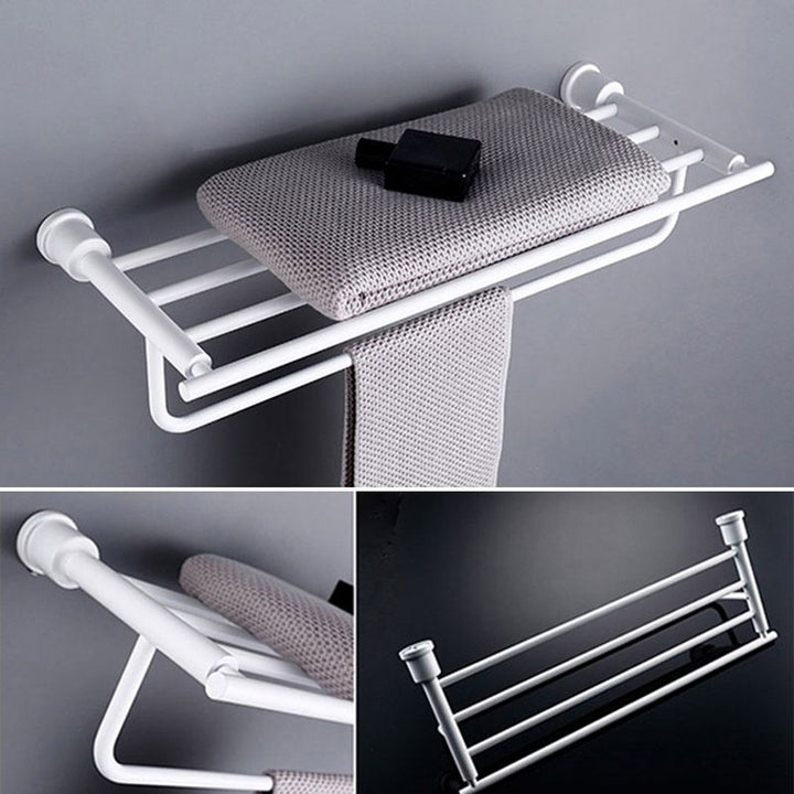 BowLift | Contemporary white bathroom accessories as a single piece or in a set