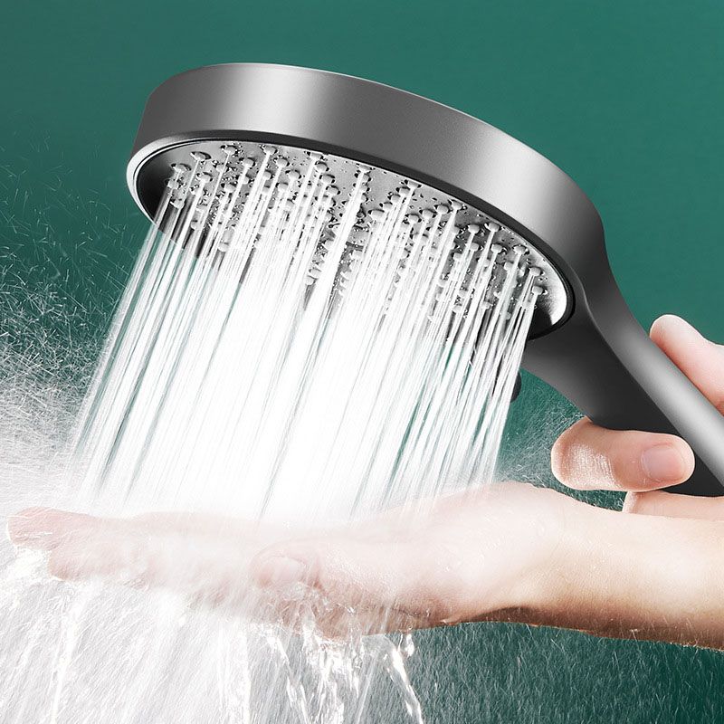 BowLift | Plastic Handheld Shower Head Round Handheld Showerhead with Self-Cleaning