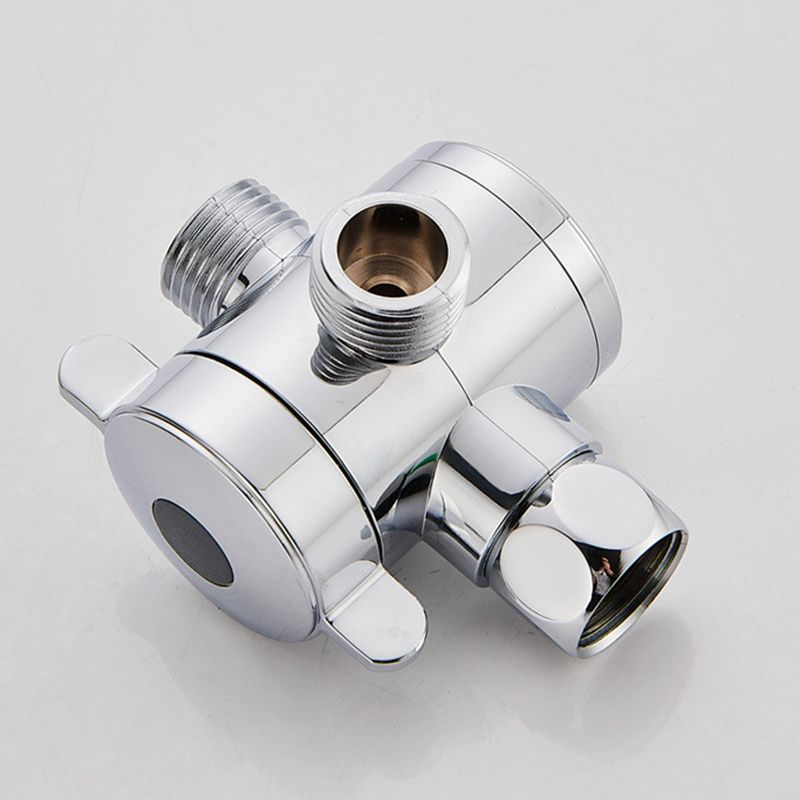 BowLift | Silver Square Double Shower Head Modern Water Filtration Wall-Mounted Shower Head
