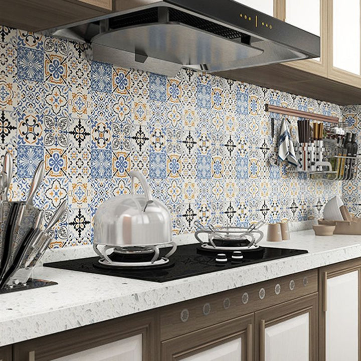 BowLift | Single Tile Remove and Stick Back Wall Contemporary Kitchen Paper