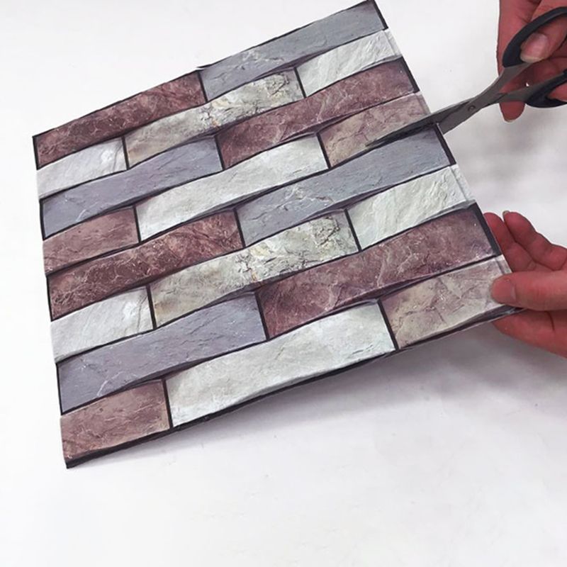 BowLift | Modern PVC Field Tile/Single Tile Rectangular Peel and Stick Wall Tile