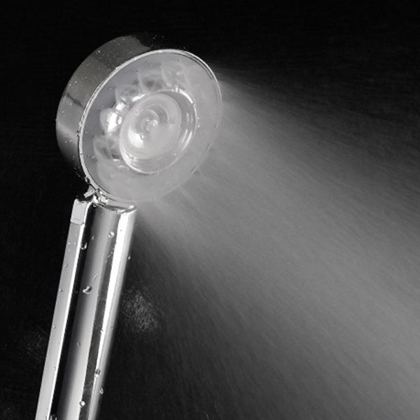BowLift | Metal Shower Heads Round Handheld Adjustable Shower Heads with Self-Cleaning