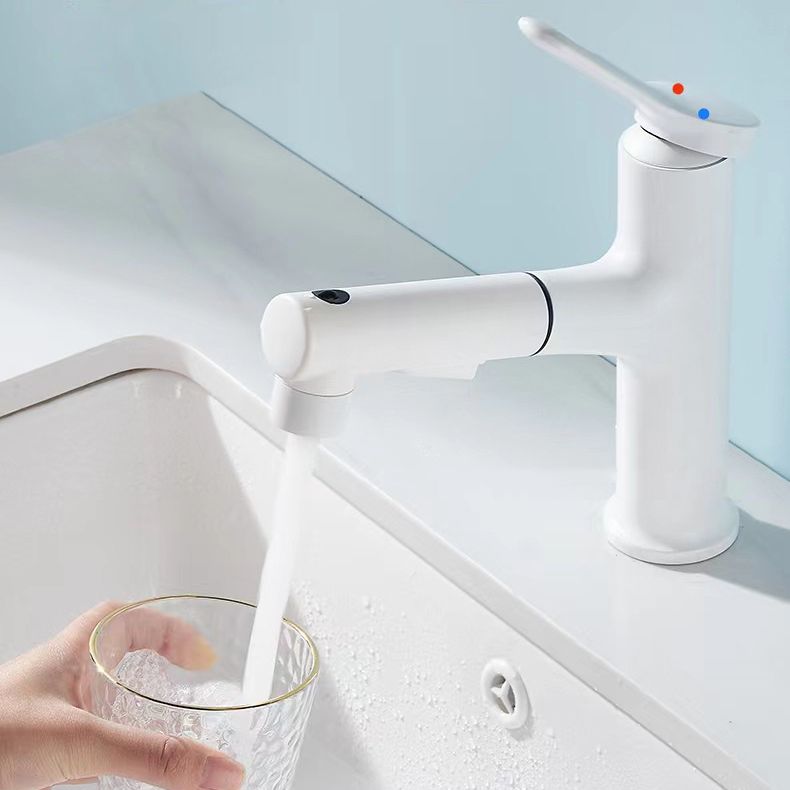 BowLift | Modern Sink Faucet Solid Color Copper Sink Faucet for Bathroom