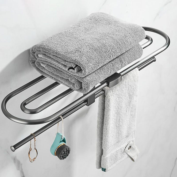 BowLift | Modern Silver Bathroom Accessories As Individual Piece Or In Set With Towel Bar