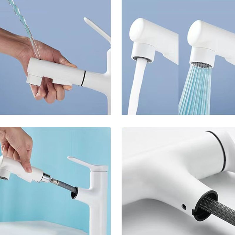 BowLift | Modern Sink Faucet Solid Color Copper Sink Faucet for Bathroom
