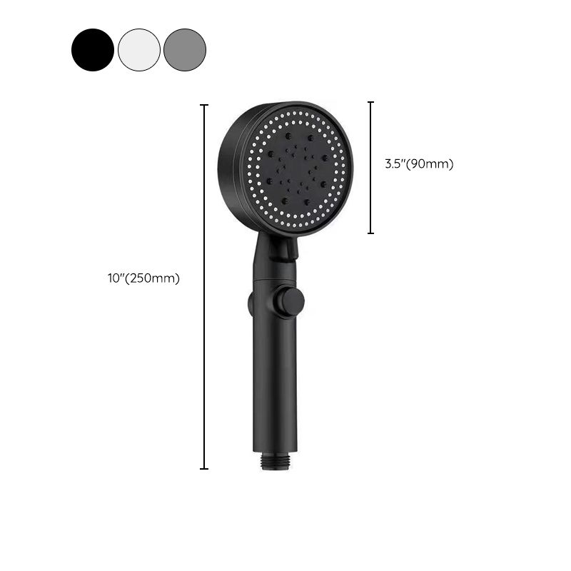 BowLift | Plastic Bathroom Shower Head Wall Mounted Shower Head with Adjustable Spray Pattern