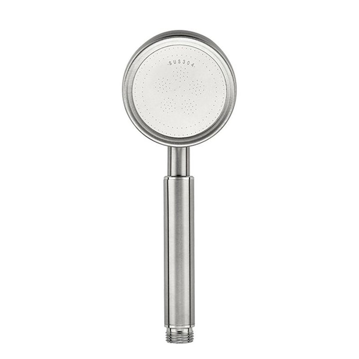 BowLift | Modern Shower Head Stainless Steel Round Metal Handheld Shower Head