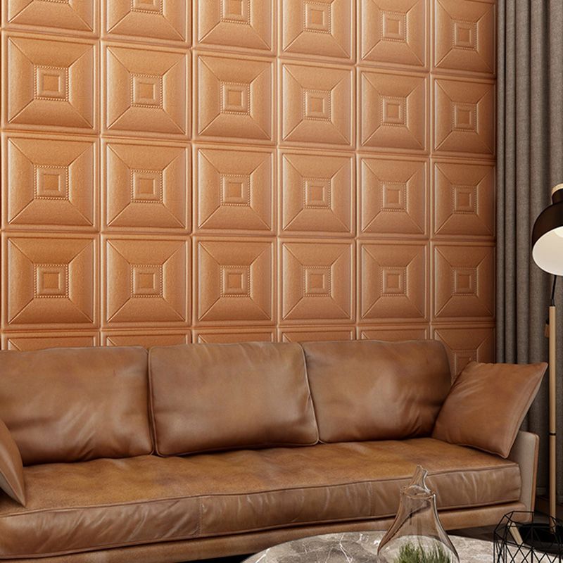 BowLift | Glam Style Foam Water-Resistant Wall Cladding Living Room 3D Embossing Wall Cladding