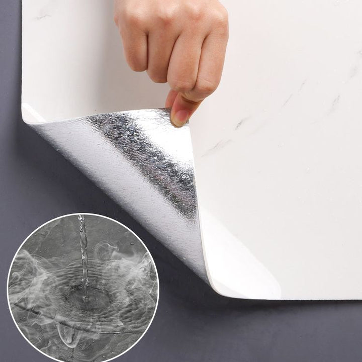 BowLift | Modern Peel & Stick Field Tile PVC Rectangular Wallpaper for Kitchen Backsplash