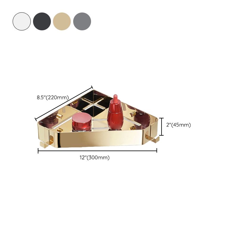 BowLift | Modern 3-piece bathroom accessory set made of stainless steel, bathroom shelf