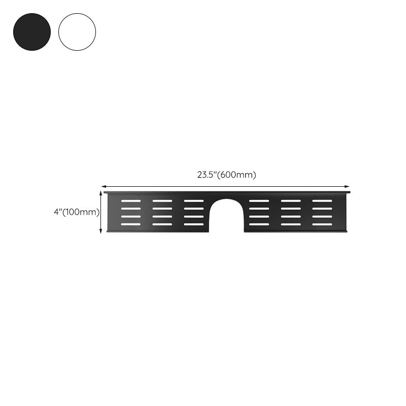 BowLift | 2-piece modern bathroom hardware set bathroom shelf made of aluminum
