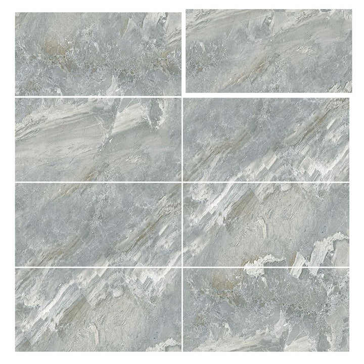 BowLift | Modern Peel and Stick Splash Guard PVC Rectangular Wallpaper for the Shower
